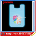 NEW Arrival !!! glow in dark 3m sticker smart wallet mobile credit card holder